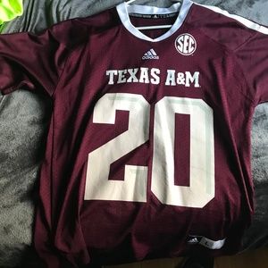 Texas A&M Mens Football Jersey Smash Williams